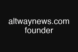 altwaynews.com founder